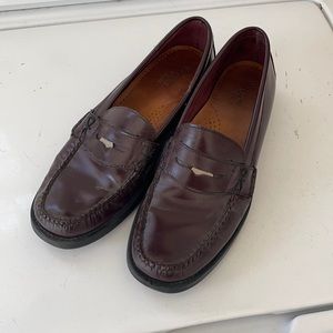 Leather penny loafers - weejuns bass